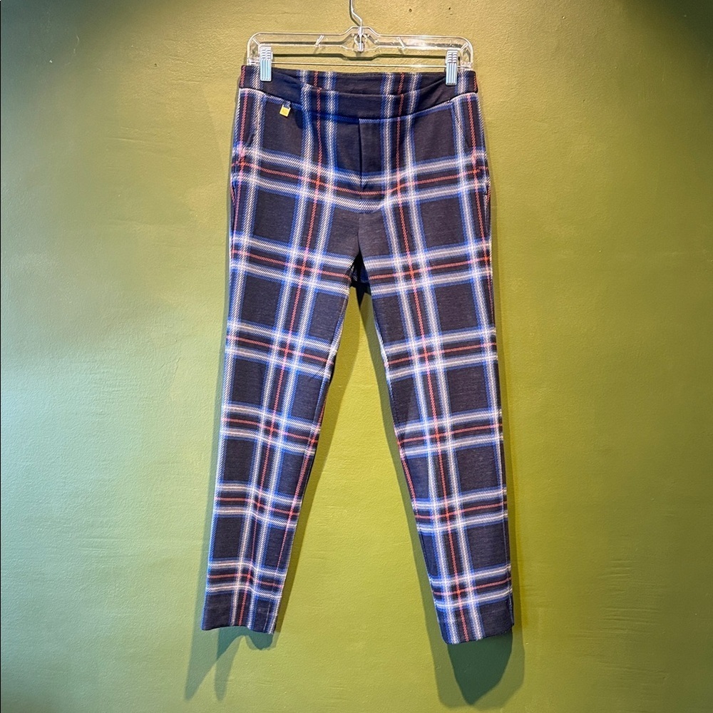 Lauren Ralph Lauren Plaid Pants - Black and White